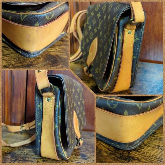 Louis Vuitton Monogram Canvas Cartouchiere MM Crossbody Bag - Picture 5 of 12